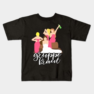 Pleasure Marriage JGA Wedding Ceremony Sause Kids T-Shirt